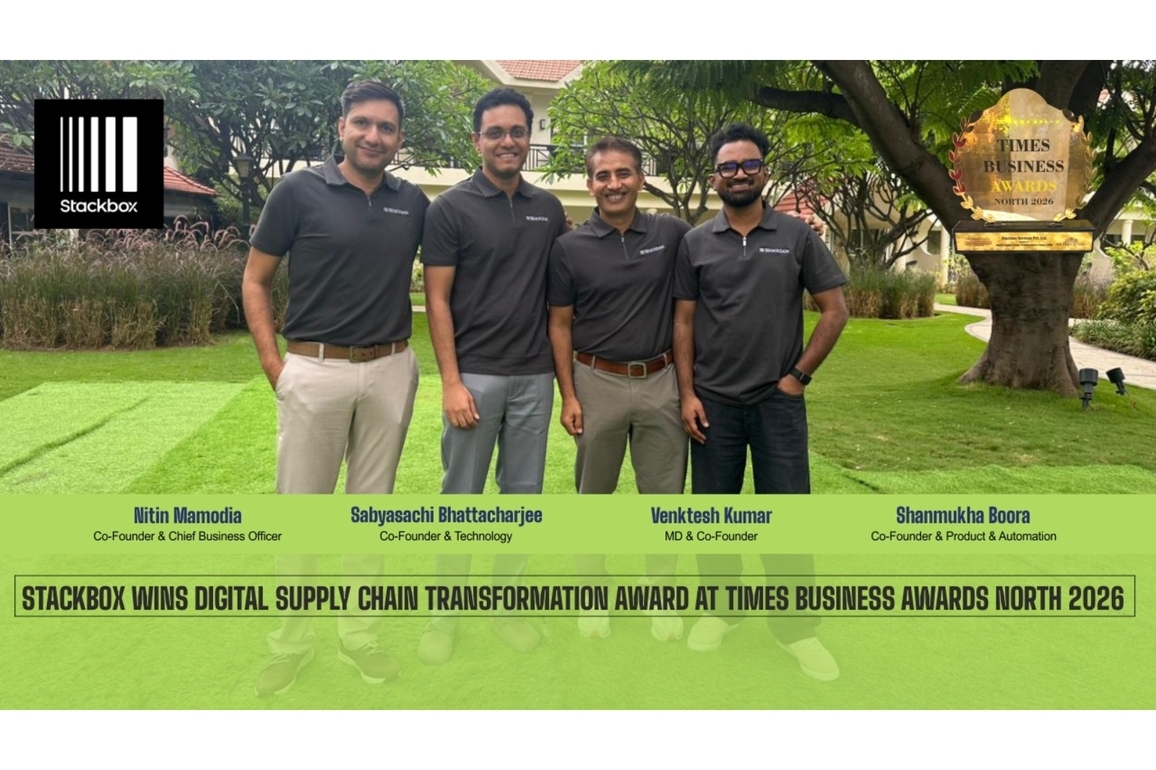 Stackbox Wins Digital Supply Chain Transformation Award at Times Business Awards North 2026