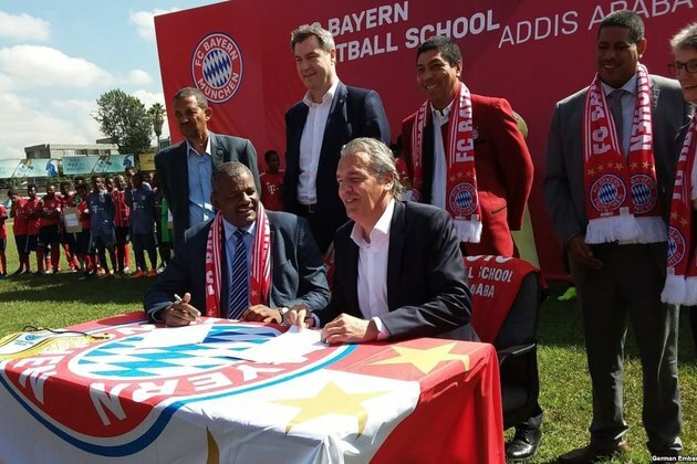 FC Bayern Opens 1st African Soccer School in Ethiopia