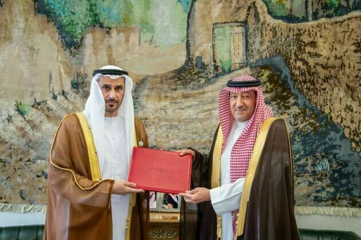UAE Ambassador presents copy of credentials to Vice Minister of Foreign Affairs of Kingdom of Saudi Arabia