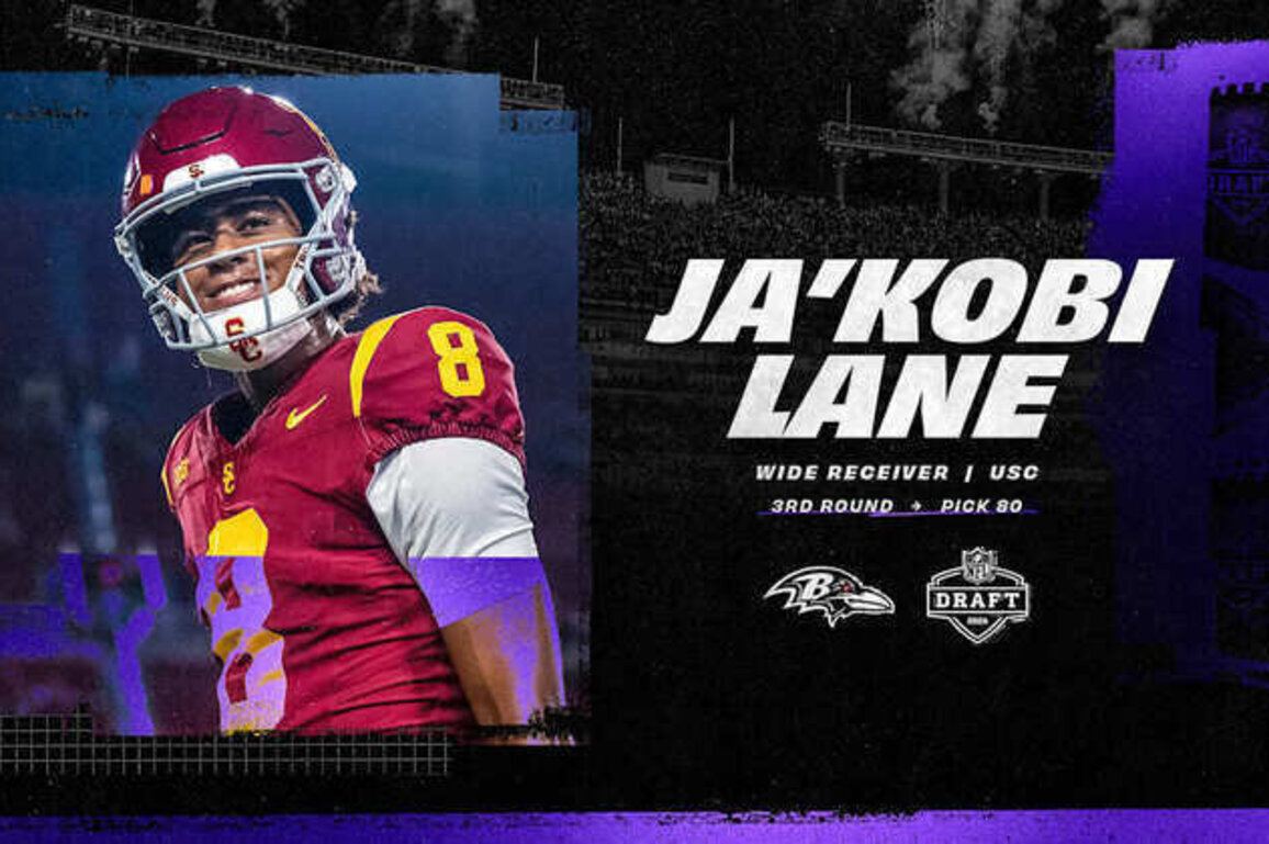 Ravens Select WR Ja'Kobi Lane in Third Round