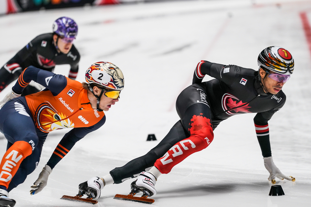 (SP)NETHERLANDS-DORDRECHT-SHORT TRACK SPEED SKATING-ISU WORLD TOUR-MEN'S 1500M