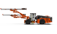 The Sandvik DD422i development drill. Photo: Sandvik