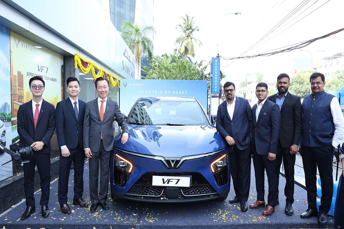 Vietnamese EV maker VinFast inaugurates showroom in Chennai, after Surat
