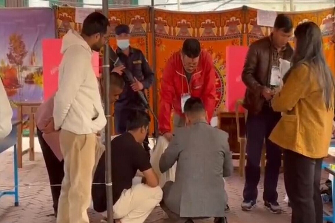 Ballot boxes sealed at polling stations as voting for Nepal's General Elections concludes