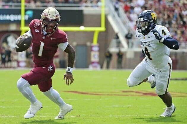 No. 14 Florida State ties program record with 11 touchdowns in blowout victory over East Texas A&M