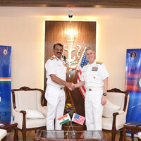 Navy chief Adm Dinesh Tripathi holds bilateral talks with US Pacific Fleet Commander