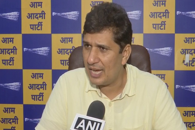 BJP education minister's claim of "no functional computer labs" is completely false: AAP President Saurabh Bharadwaj