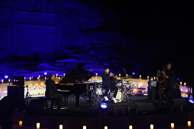 SAUDI ARABIA-ALULA-ANCIENT KINGDOMS FESTIVAL-CONCERT