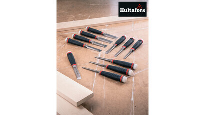 Hultafors Tools' NEW Chisels – A striking balance between precision, sharpness and durability