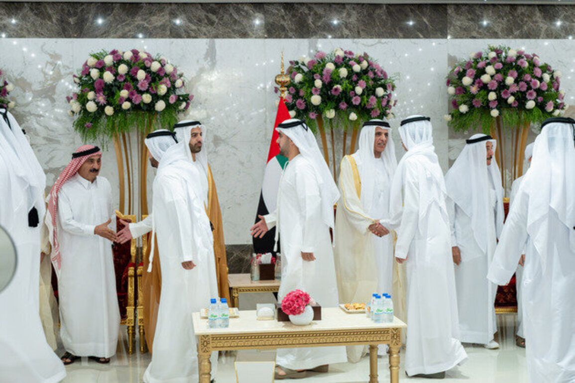 RAK Ruler receives Eid Al-Fitr well-wishers