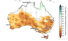 Drier than average conditions are expected for south-eastern Australia into the autumn.