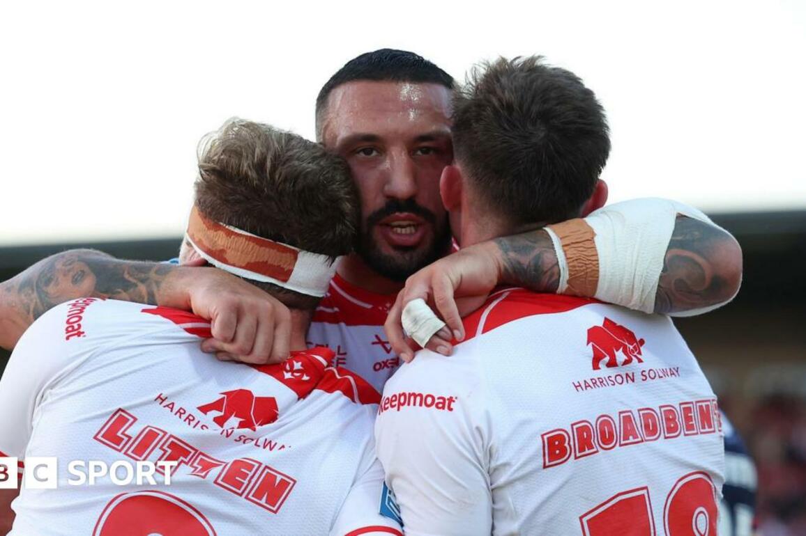 Hull KR 34-4 St Helens- Super League leaders thrash stuttering Saints