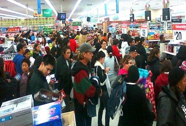 Record 197 million shoppers recorded on US Thanksgiving weekend