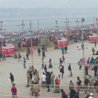 By 8 am, over 6 lakh devotees take holy dip at Sangam on first day of Magh Mela: Official