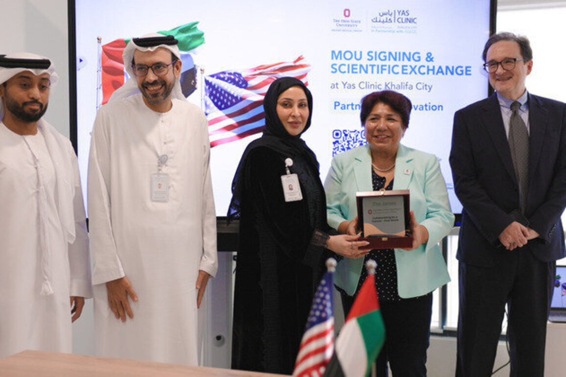 Yas Clinic, ADSCC, Ohio University sign MoU to advance cellular, gene therapy research