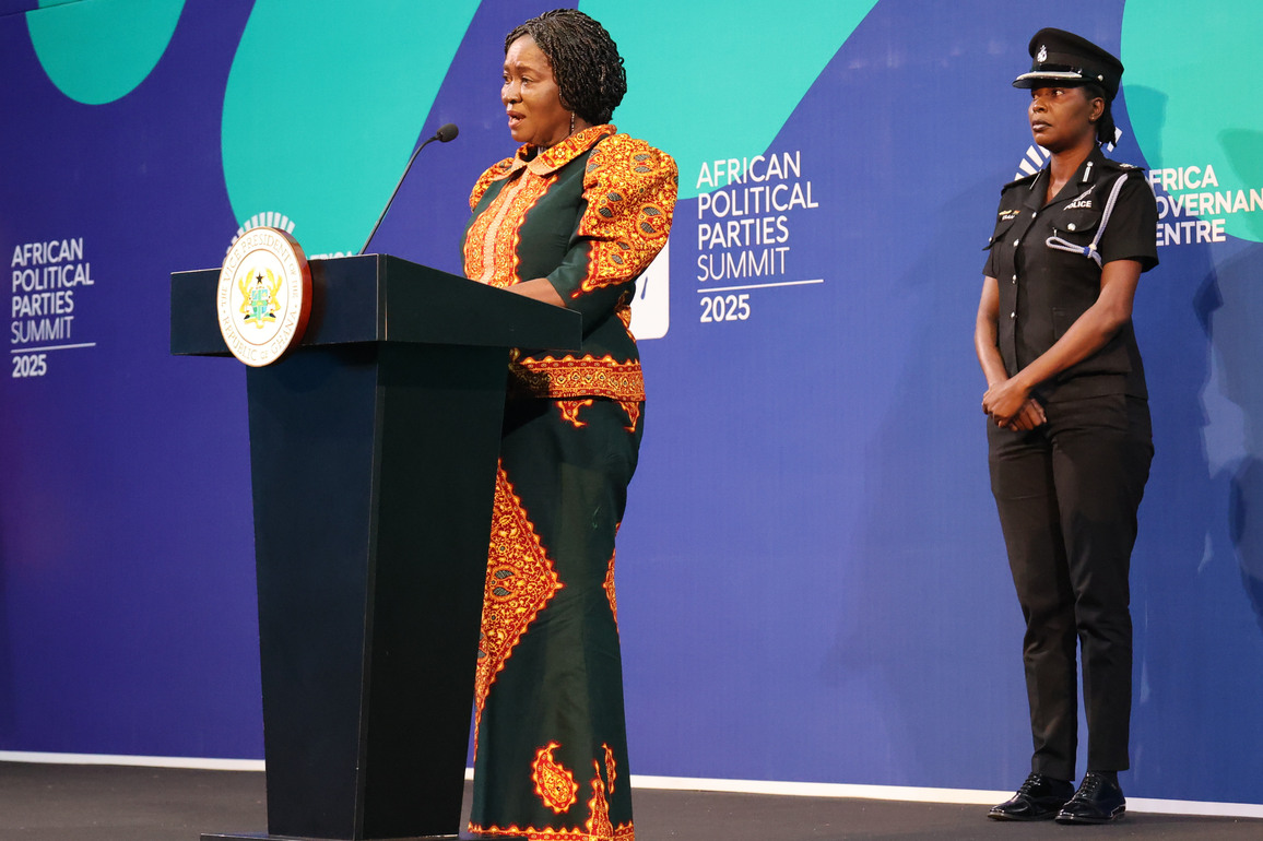 GHANA-ACCRA-AFRICAN POLITICAL PARTIES SUMMIT-GHANAIAN VICE PRESIDENT