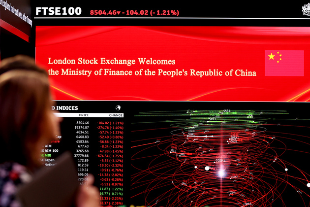 BRITAIN-LONDON-CHINA-SOVEREIGN GREEN BOND