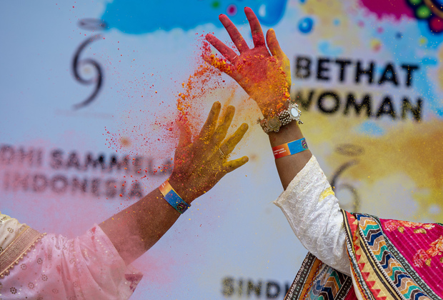 INDONESIA-HOLI FESTIVAL-CELEBRATION