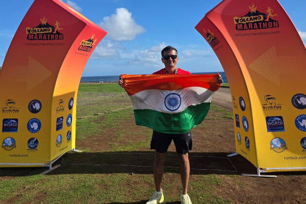 Ram Gopal Kothari becomes first Indian to complete Volcano Marathon on Easter Island