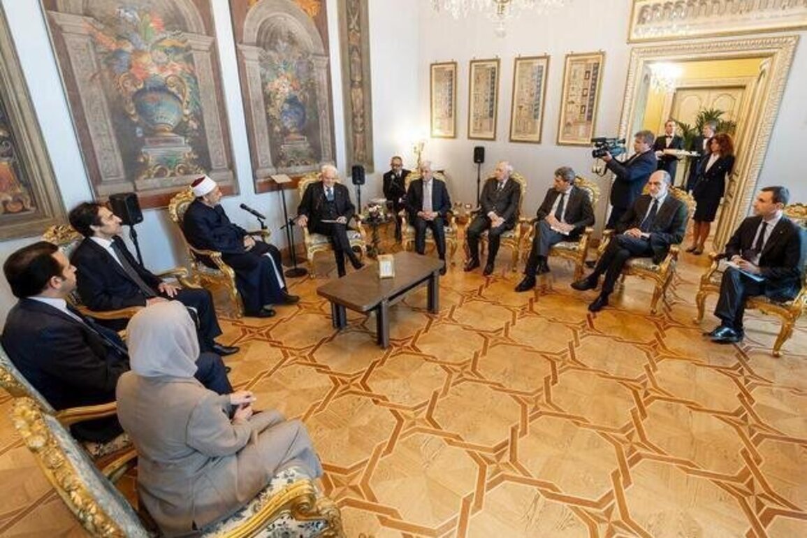 Grand Imam of Al-Azhar, Italian President discuss peace, interfaith dialogue in Rome