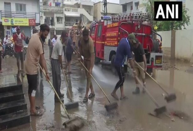 Cleaning works begin in flood-affected Surat as water recedes