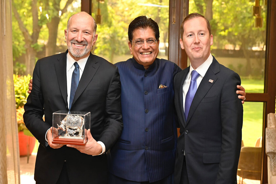 Piyush Goyal meets US counterpart Howard Lutnick, Ambassador Sergio Gor; discuss economic partnership