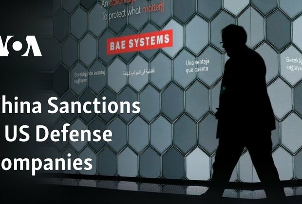 China Sanctions 5 US Defense Companies