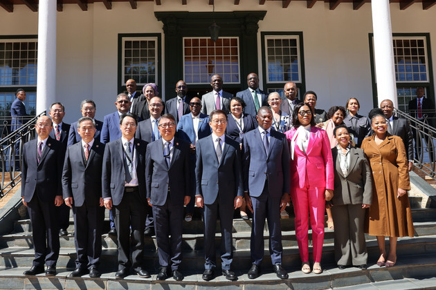 SOUTH AFRICA-CAPE TOWN-CHINA-HAN ZHENG-PAUL MASHATILE-BI-NATIONAL COMMISSION MEETING