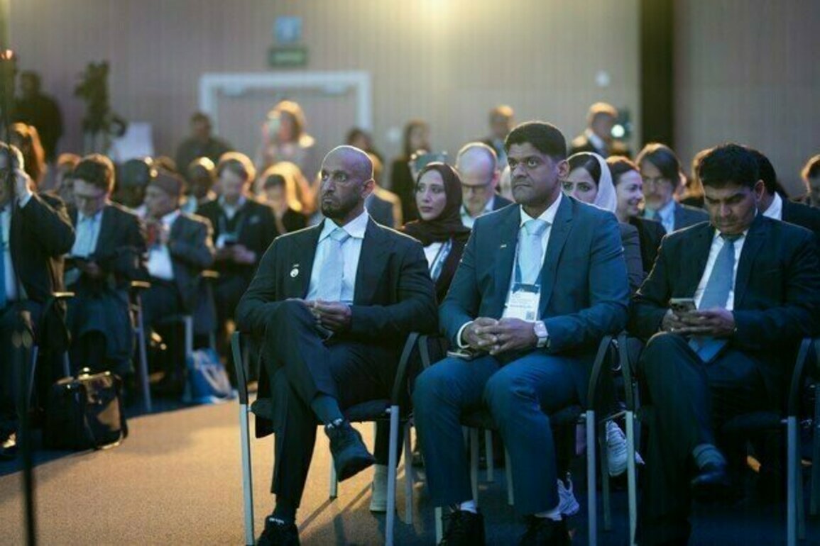 Abdulla Al Hamed attends Mobile World Congress in Barcelona