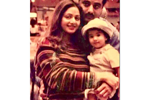 "My love holding our love janu!!" Boney Kapoor shares throwback pic with Sridevi, baby Janhvi from LA trip