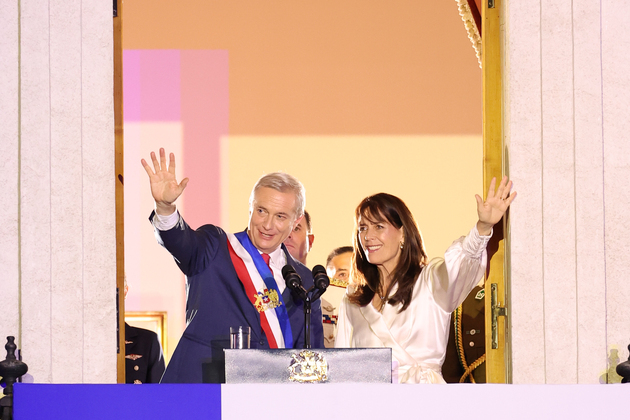CHILE-SANTIAGO-NEW PRESIDENT-SPEECH