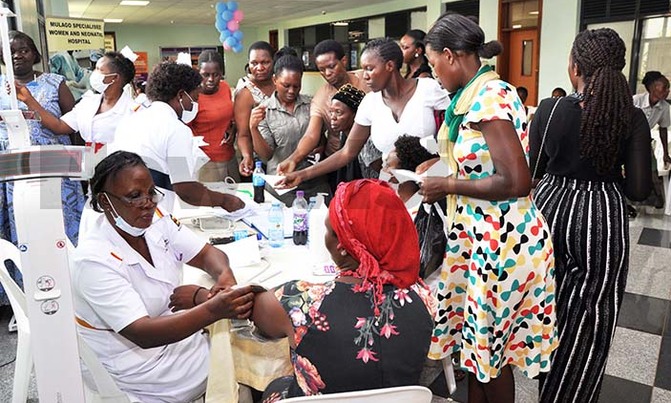 Over 400 women have received free medical services and treatment Over 400 women have received free medical services and treatment