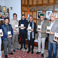 HP: CM Sukhu releases book Rohtang: Aar Paar serving testament to cultural heritage of people of Himalayas