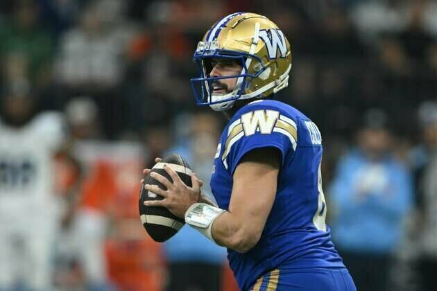 QB Zach Collaros returns for Bombers' clash with Tiger-Cats