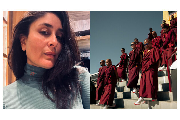 Puma India features Buddhist monks in running shoes, Kareena Kapoor says "Love this"