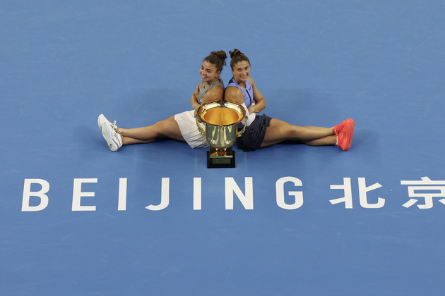 (SP)CHINA-BEIJING-TENNIS-CHINA OPEN-WOMEN'S DOUBLES-FINAL (CN)