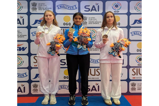 ISSF Junior World Cup: Anushka Thokur strikes again with 3P gold, Adriyan Karmakar adds silver