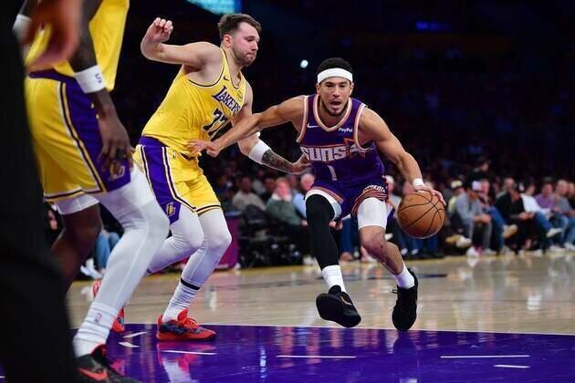 Suns G Devin Booker (groin) exits game vs. Lakers