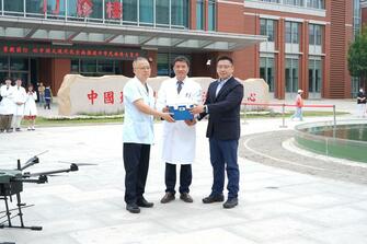 Drones empower China's medical emergency systems