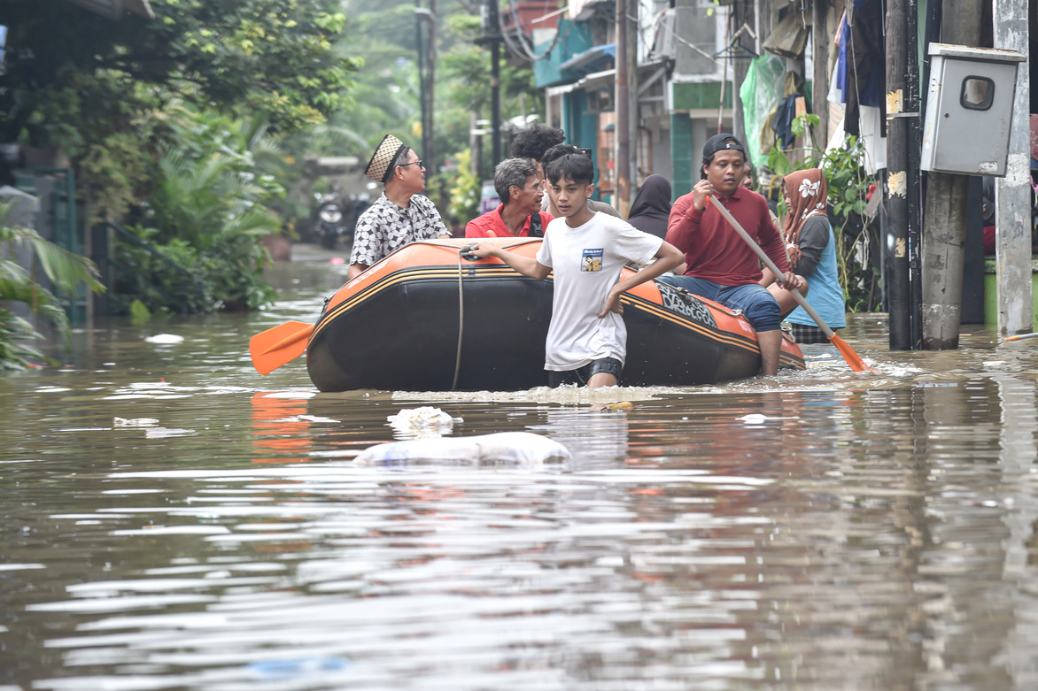 INDONESIA-SOUTH TANGERANG-FLOOD