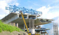 Infrastructure construction halted in July
