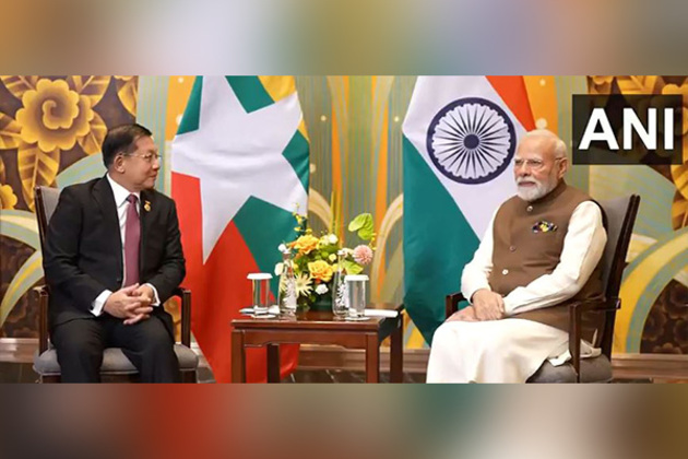 Tianjin: PM Modi holds bilateral meeting with Myanmar acting President Gen Min Aung Hlaing on SCO sidelines