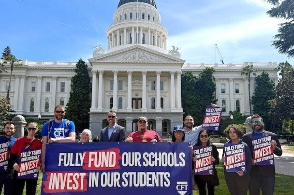 CA unions plead with lawmakers to fully fund education budget 