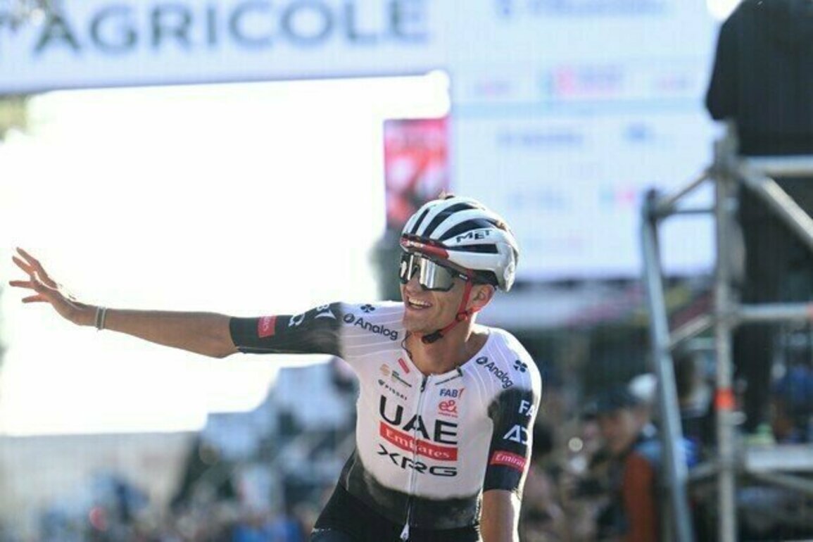 Isaac del Toro takes UAE Team Emirates-XRG's 95th win of season