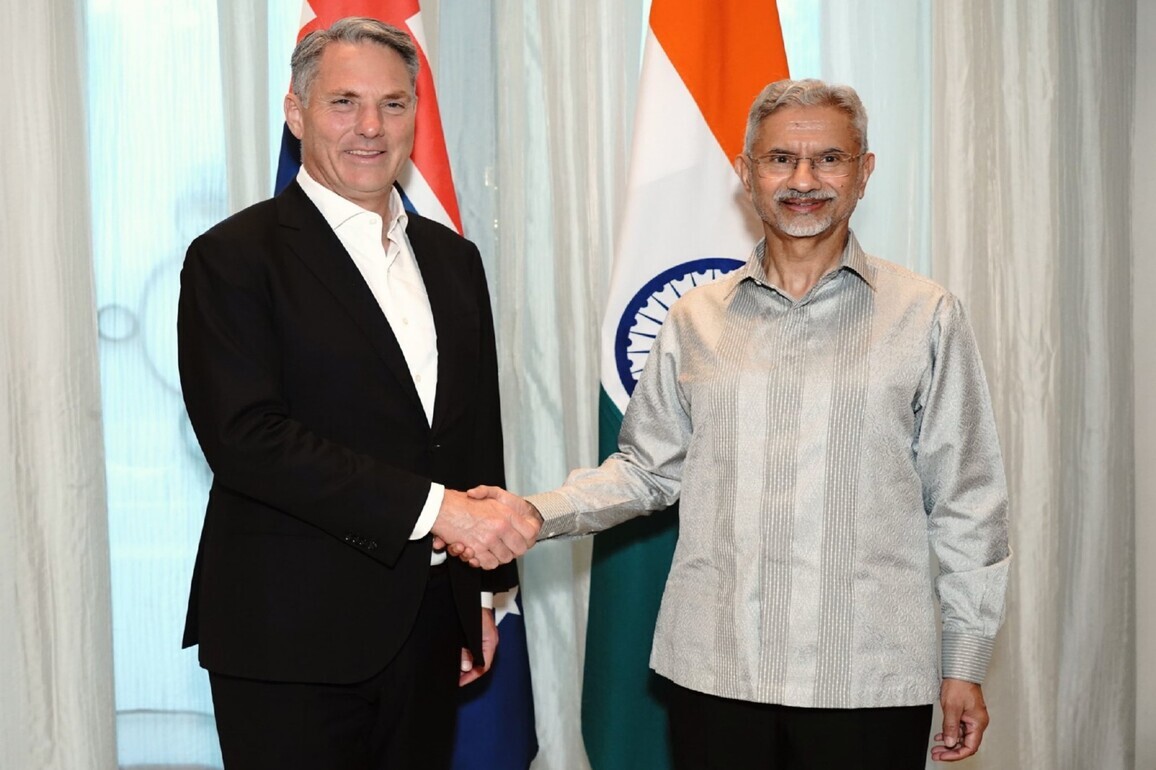Jaishankar meets Australian Defence Minister Richard Marles; shares assessments on Indo-Pacific, bilateral strategic ties