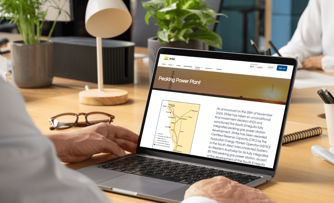 Strike pushes on with plans for South Erregulla peaking gas plant