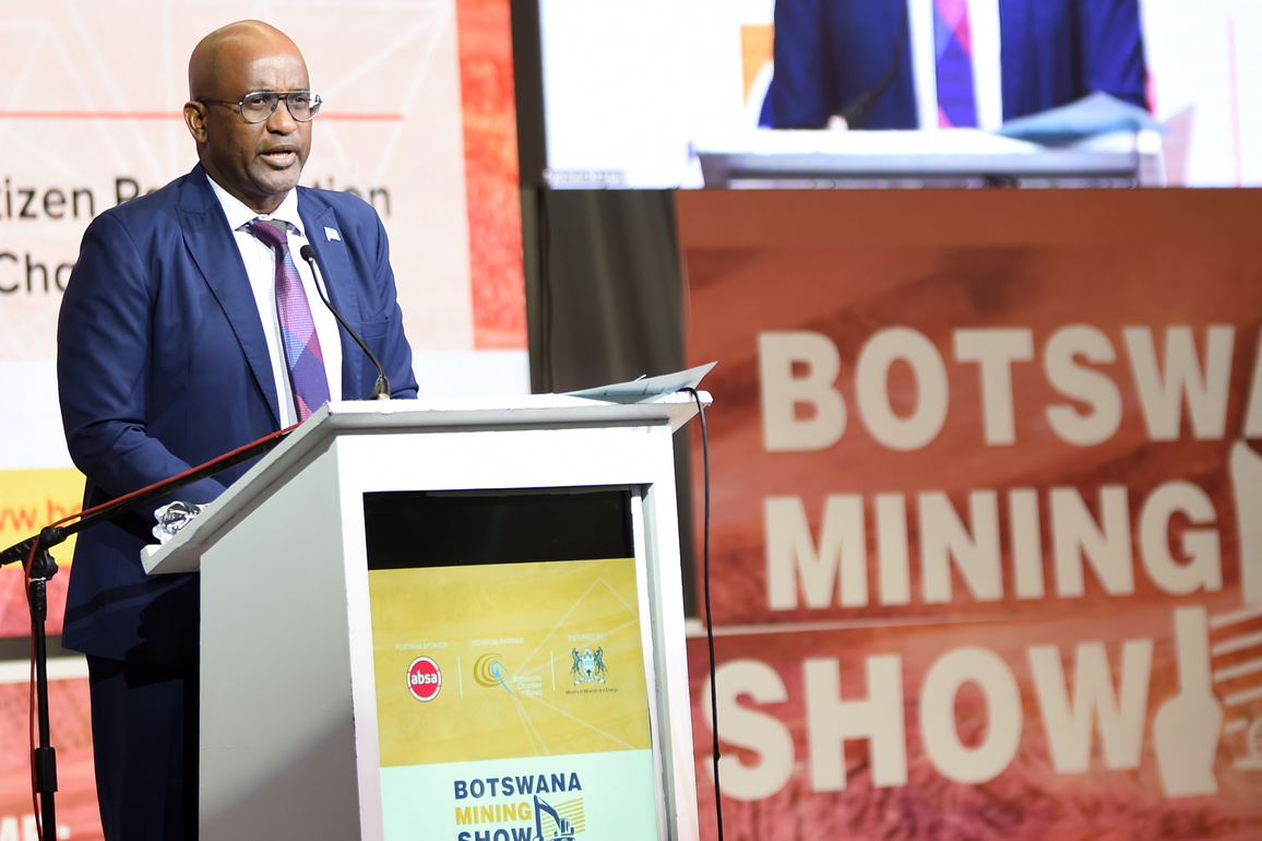 BOTSWANA-GABORONE-MINING-SHOW