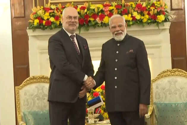 PM Modi meets Estonian President Alar Karis on sidelines of India AI Impact Summit at Hyderabad House