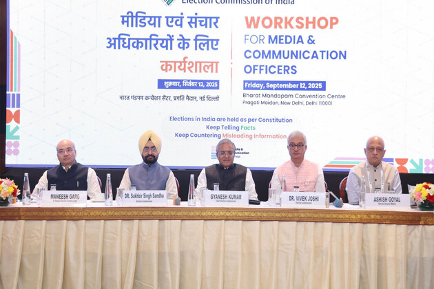 ECI holds Media workshop with emphasis on facts and countering misleading information