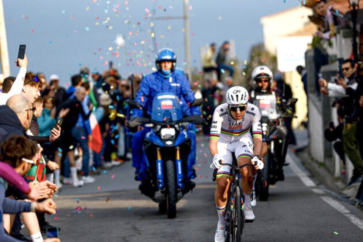 UAE Team Emirates-XRG wins Milano-Sanremo title in Italy